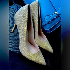 Kate Spade Gold Heels